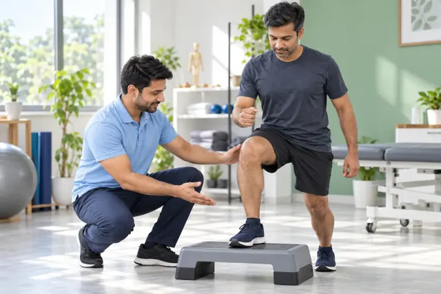 Illustrative sports injury rehabilitation in alwar